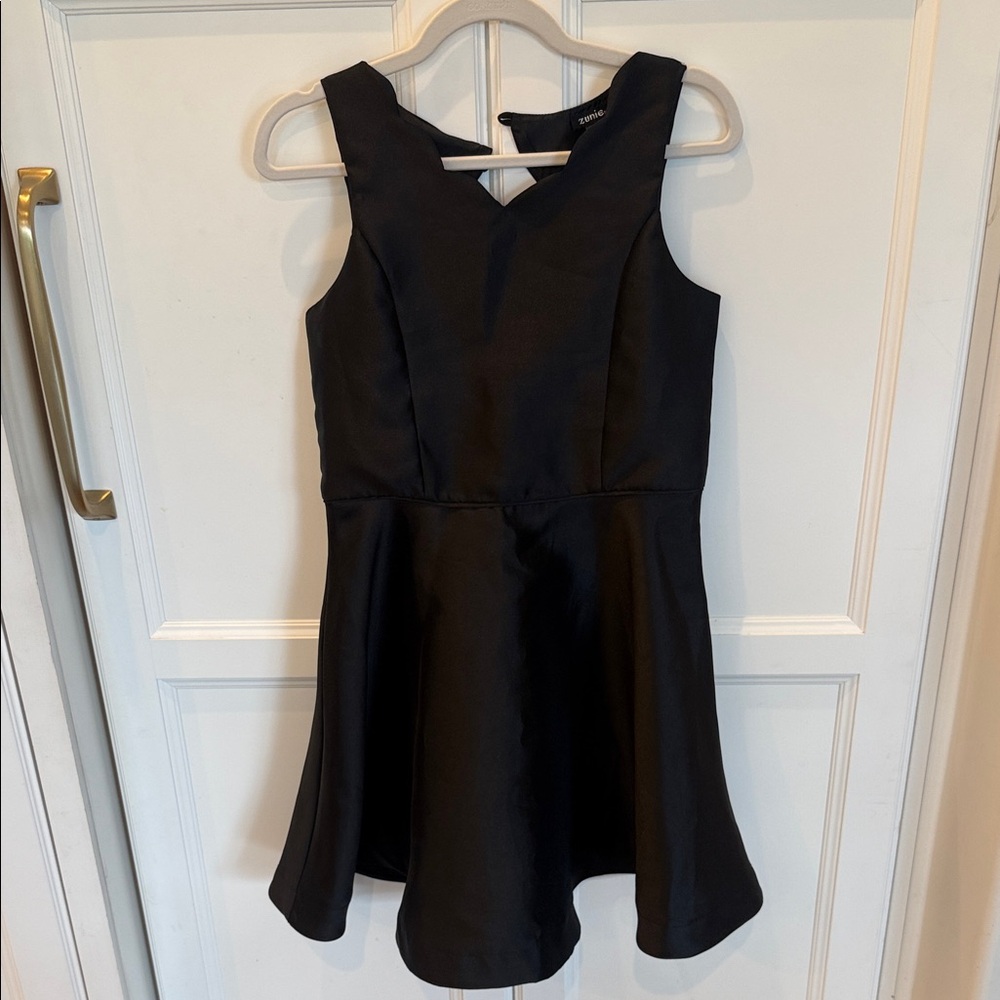 Girls' Black Sleeveless Party Dress size 16
